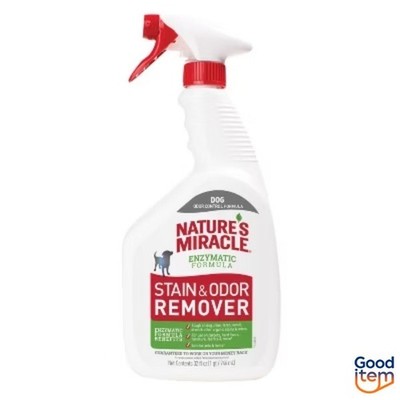Nature's Miracle Spray Pet Stain and Odor Remover Enzymatic Formula 32 Oz