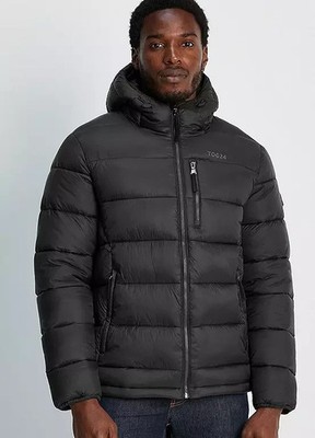 TOG24 Maloney Herren wattierte Jacke schwarz - Größe S - LB 2680