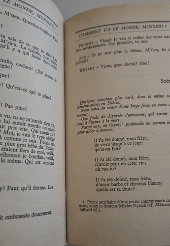 1964 THEATRE 2 BILLETDOUX FRANCOIS B225 Paperback Book - Picture 4 of 10