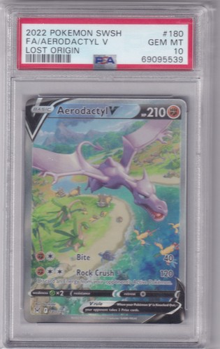 Aerodactyl V graded PSA 10 for sale on eBay