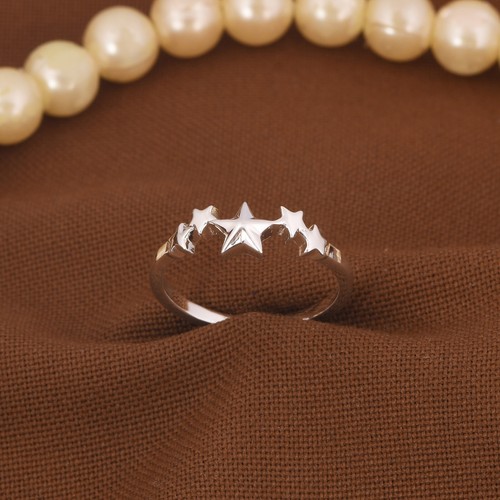 Sterling Silver 925 Moon Phase Ring Handmade Celestial jewelry For Women Gift - Picture 5 of 10