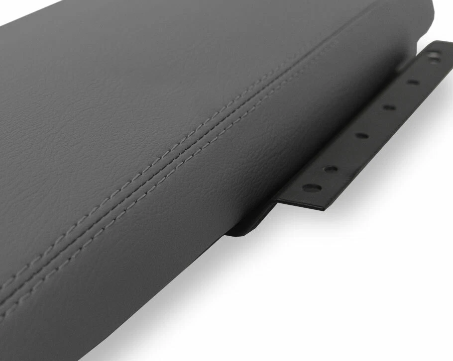 Se adapta a Ford Crown Victoria Mercury 2003-2011 PVC consola tapa reposabrazos cubierta gris Foto 4 de 4