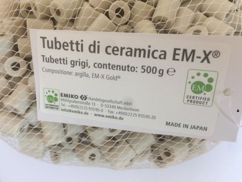 EMIKO Tubetti grigi di ceramica EM-X confezione da 500 g - Foto 2 di 2