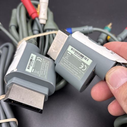 OEM Microsoft Xbox 360 Console Component HD AV Cable HDTV 001 002 READ LOT OF 3 - Picture 4 of 6