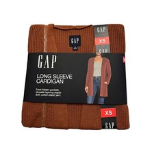 GAP Women's Size X-Small Sweater Long Sleeve Soft Knit Open Ladies Cardigan