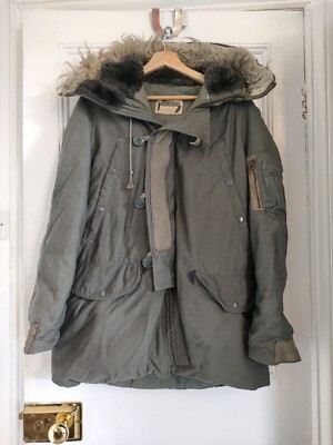 Genuine Vintage USAF Air Force N-3B Extreme Cold Weather Parka 