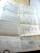 DOLL Pattern Mail Order Approx. 9" clothes pattern