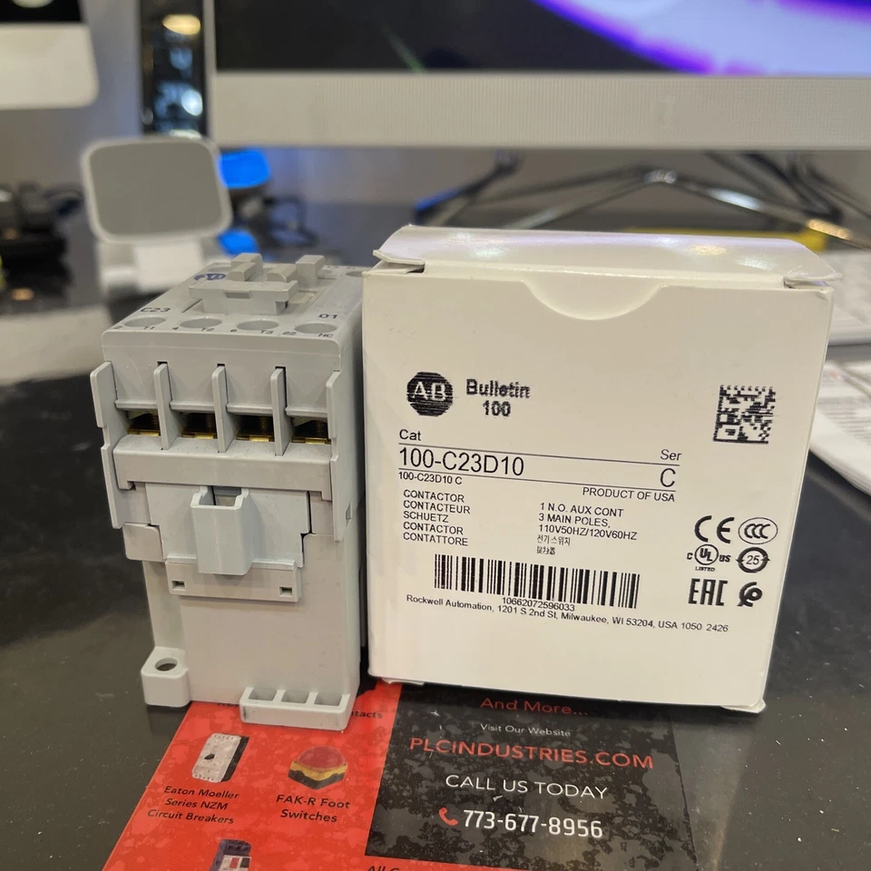 ALLEN BRADLEY. 100-C23D10. 110-120 VCA STOCK ATLANTA Foto 2 de 2