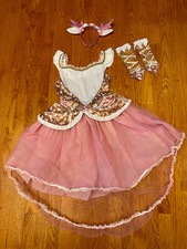Hide And Eek Girls Magical Fawn Halloween Costume, Size L