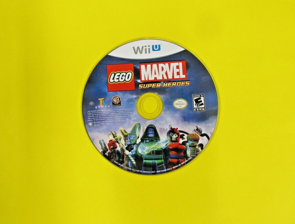 Lego Marvel Super Heroes Nintendo Wii U Game Disc Only eBay