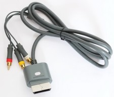Original Genuine Microsoft Xbox 360 Composite AV Cable Adapter X810973-001