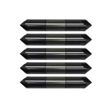 5 Pack 1/8" Solid Carbide Chamfer Mill – 4 Flute 90 Degree Double End TiAlN USA