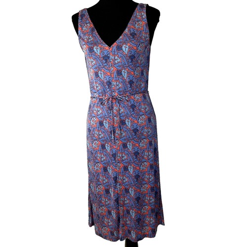 Tory Burch Women's Floral Silk Linen Shift Dress Pink Sleeveless Size 8 |  eBay