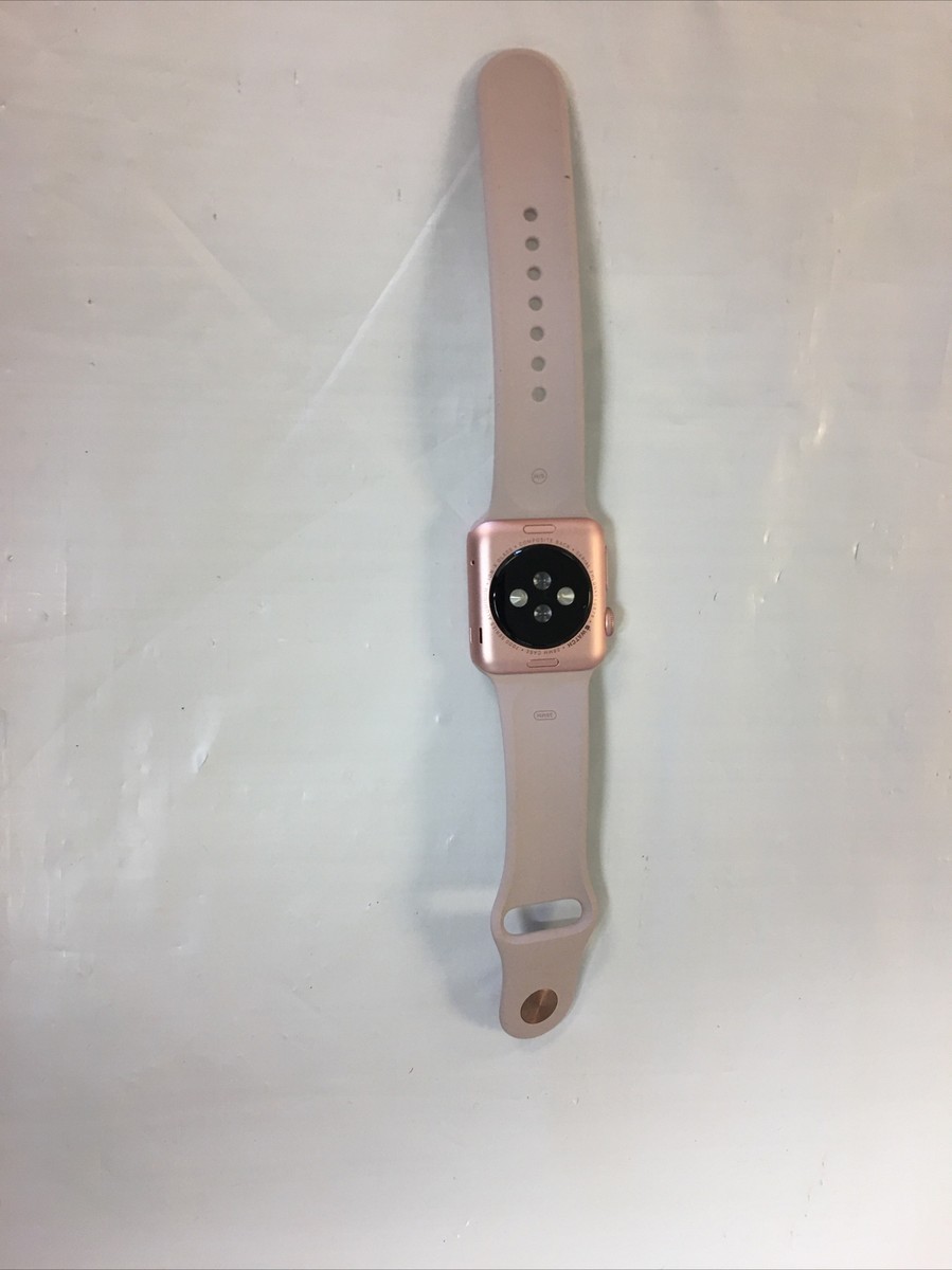 Apple Watch Sport 38mm Aluminium Rose Gold Case Lavender Sport