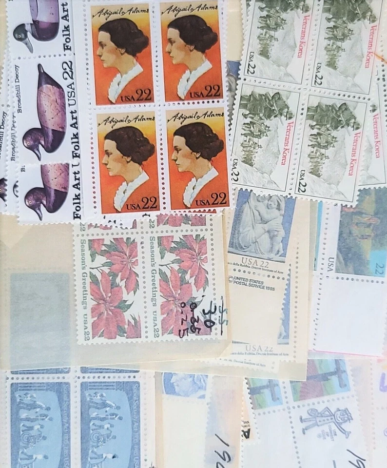 1985 - Choose from ALL Zip & USPS/Copyright Blocks! MNH US Commemorative Stamps!