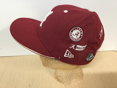 Alabama Crimson Tide National Champions Roll Tide Hat Cap Sz