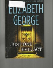 ELIZABETH GEORGE - JUST ONE EVIL ACT - LARGE PRINT - LP317