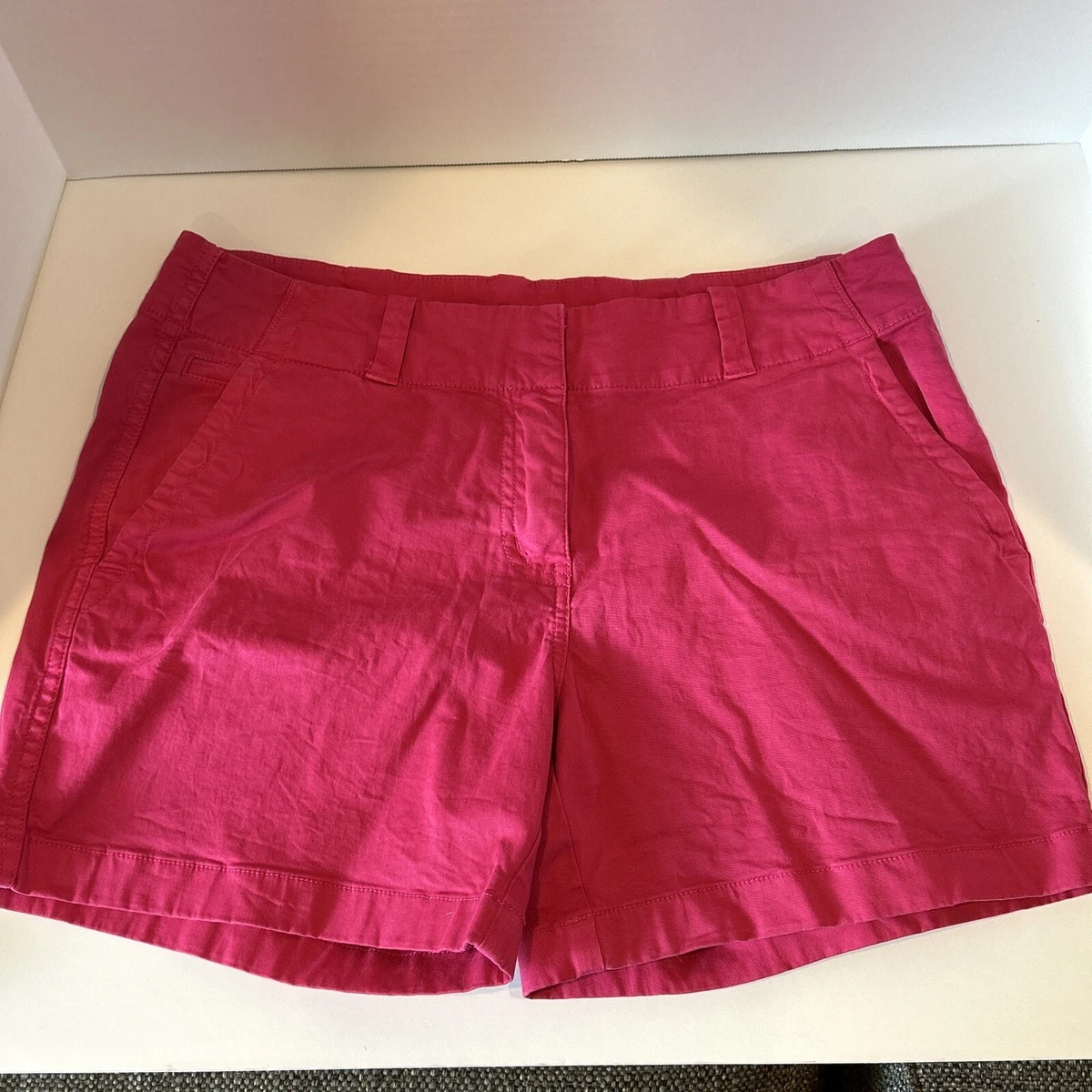 Vineyard Vines Women s Hot Pink 5 inch Every Day Chino Shorts size