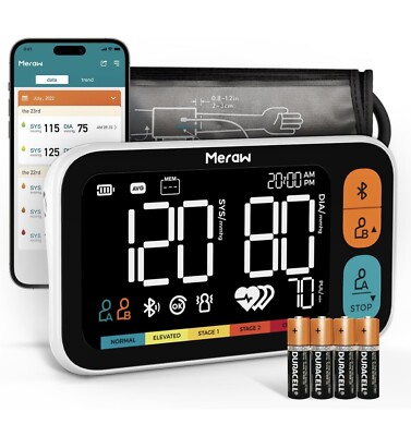 #ad Blood Pressure Cuff Automatic Arm Blood Pressure Monitor Home Use Blood Pre... $40.00