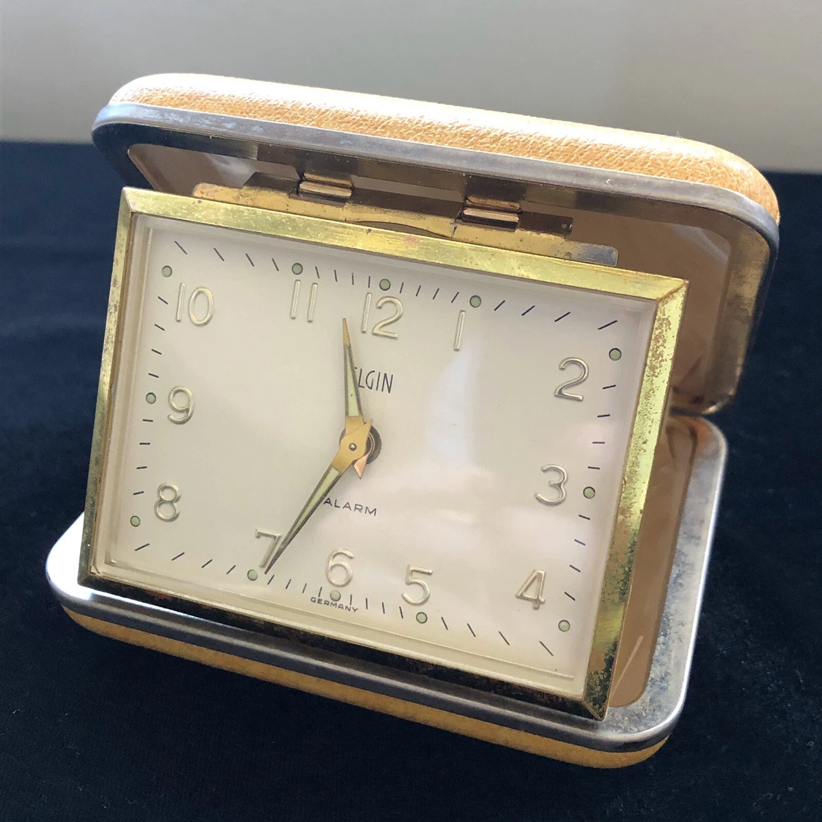 Vintage elgin alarm clock cheap