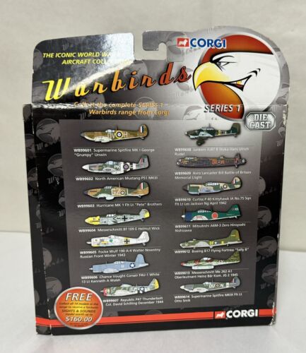 Vintage CORGI Series 1 Warbirds Plane Hawker Hurricane MKI-FLT Lt. Pete Brothers - Picture 3 of 4