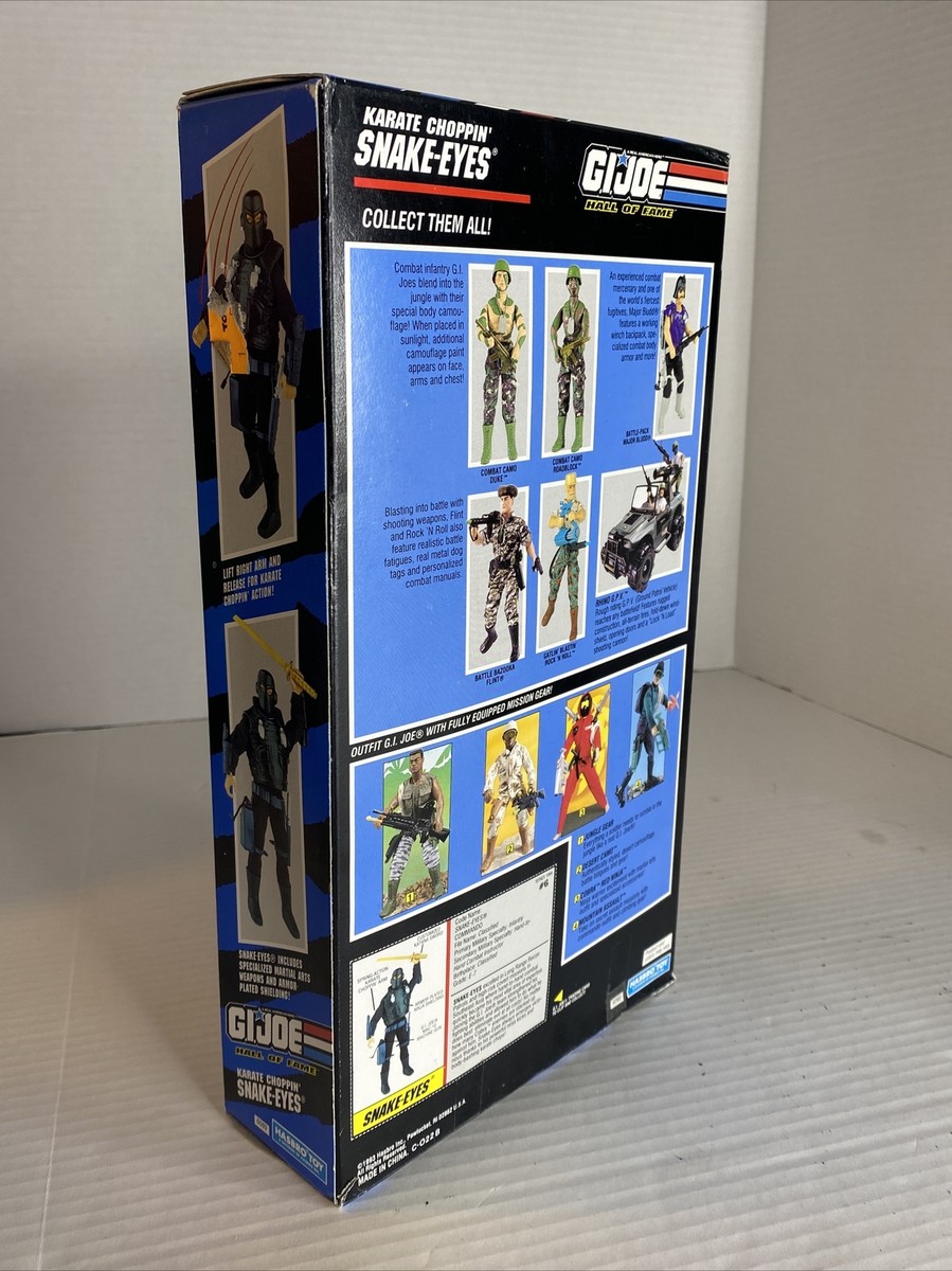GI JOE フィギュア　HALL OF FAME  SNAKE-EYES Amazon.com: G.I. Joe Hall of Fame Snake-Eyes 12