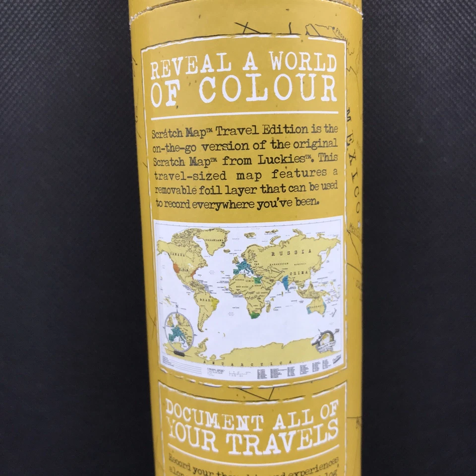 Luckies of London Scratchables Scratch Map Travel Edition - Image 4 of 4