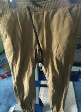 Boys jogger pants, BROOKLYN khaki - M