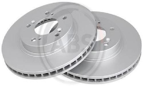 2x Original A.B.S. Brake Disc 16588 for Honda
