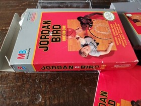 Jordan vs Bird NES Nintendo Complete CIB - GAME BOX MANUAL PROTECTORS 