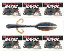 (6) Unopened Bags Berkley Havoc 5" Skeet Reece Wide Load Perfection Blue Fleck