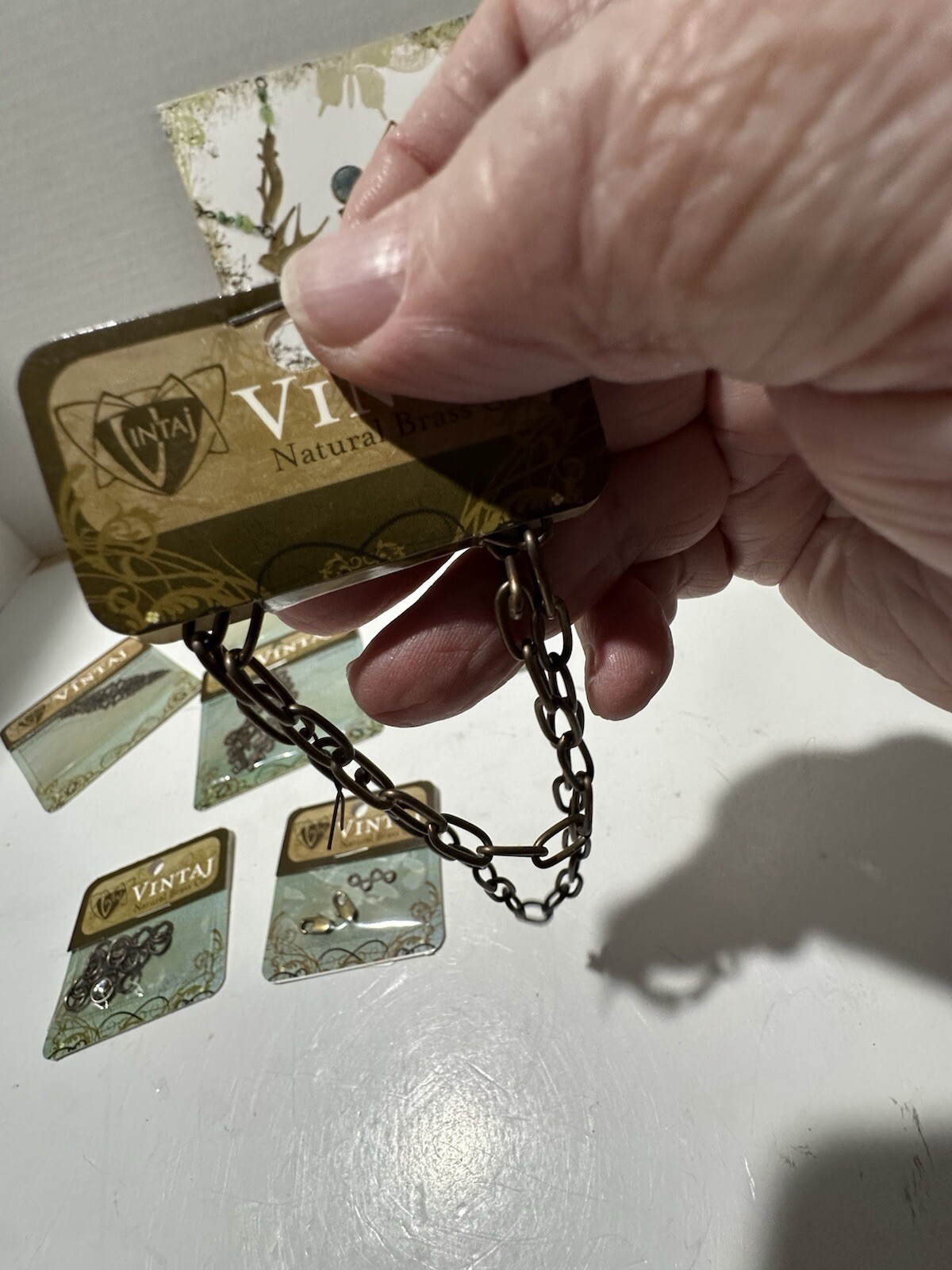 Vintaj Jewelry Technique Book/  Steampunk Style Plus Supplies