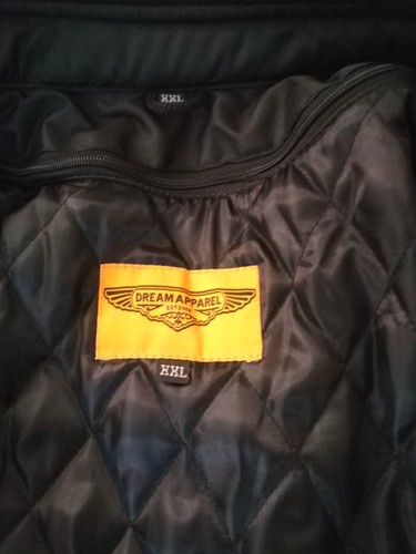 Dream Apparel Women Nylon Motorcycle Jacket Black Size XXL - Picture 11 of 11