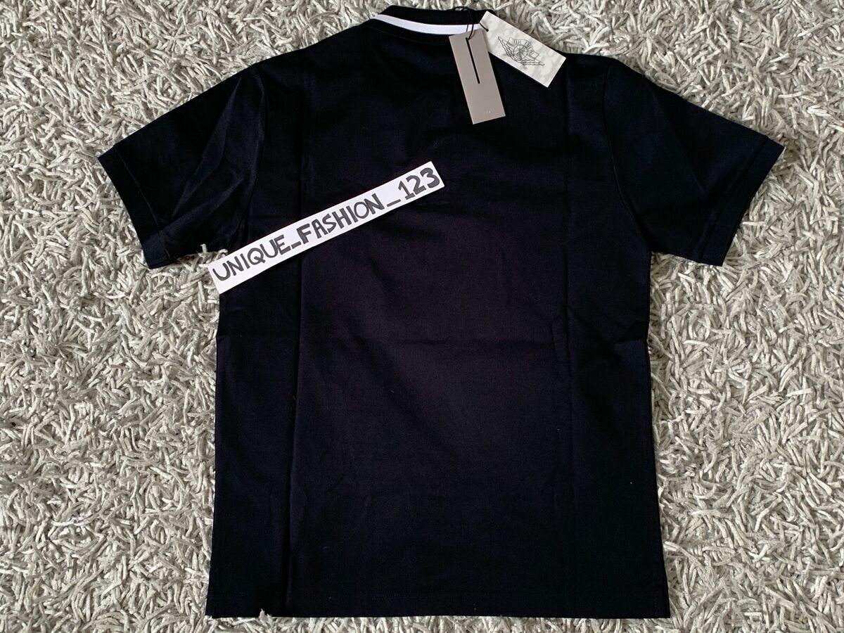 CHRISTIAN DIOR X AIR JORDAN POLO SHIRT NAVY BLUE XXL T-SHIRT CHRISTIAN DIOR X AIR JORDAN POLO SHIRT NAVY BLUE XXL T-SHIRT