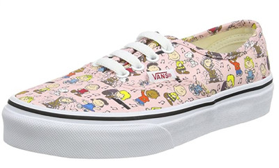 snoopy pink vans
