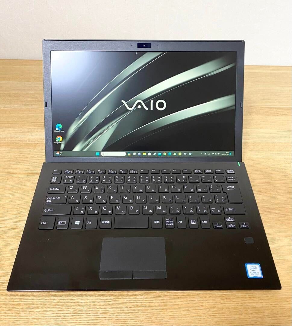 SONY VAIO Pro PG VJPG11C11N i5-8250U 8GB/SSD256GB win11pro 64bit 13.3in  Black AC