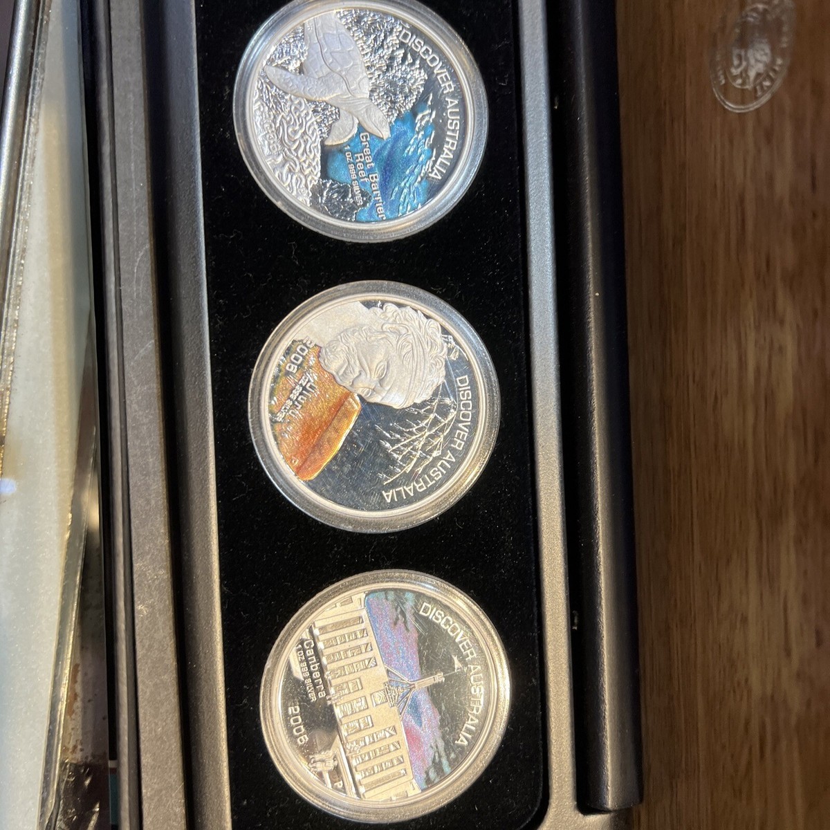 Discover australia 15 coin set silver | eBay