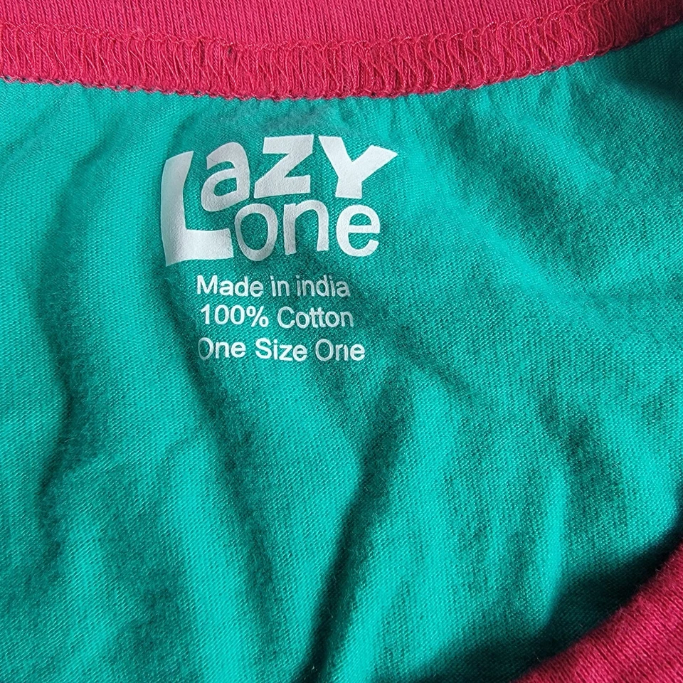 Lazy One Nightshirt I Don't Do Mornings Moose Womans Nightgown Sleepwear OneSize - Image 4 of 4