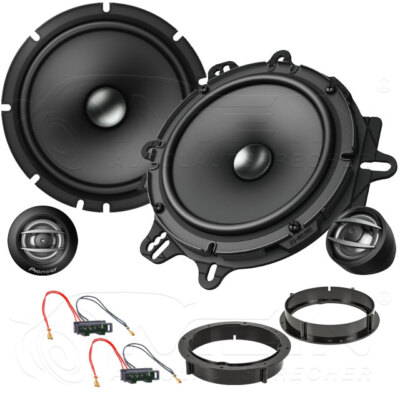 PIONEER LAUTSPRECHER für SKODA ROOMSTER PRAKTIK 2007-2015 Front Vorn 350W #AYR2