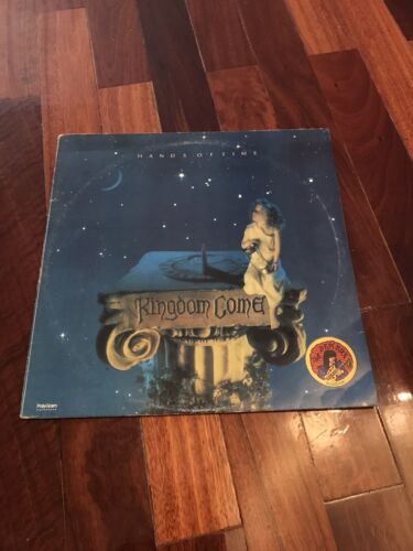 KINGDOM COME EL TIEMPO LP ARGENTINA POLYDOR 29333 HANDS OF TIME LP NM 1991 - Picture 1 of 3