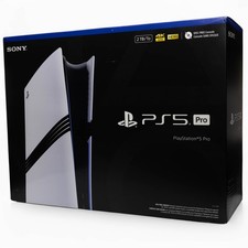 PS5 Pro 2TB Console CFI-7119 Disc Free 4K HDR White New In Sealed Box
