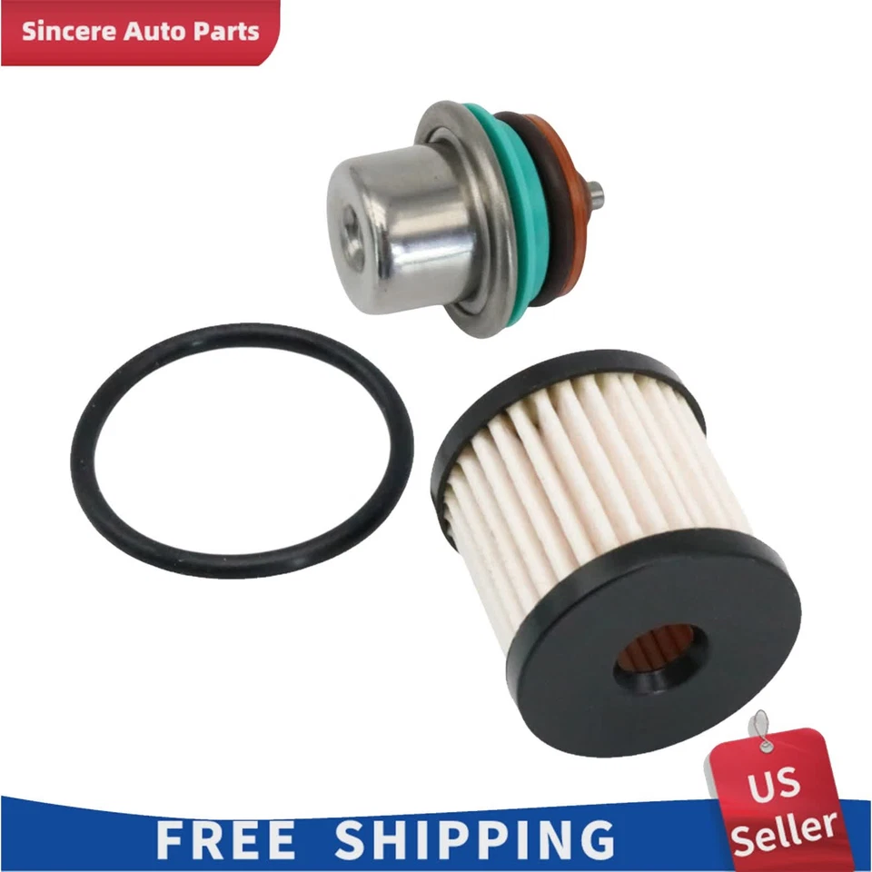 Regulador de presión de combustible + filtro para Harley Davidson Softail Street Glide Dyna Foto 4 de 4