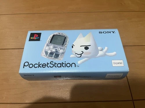 Sony PocketStation PlayStation PS Crystal SCPH-4000 BOX & Manual Japan Toro