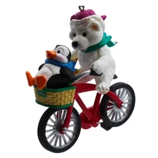 Hallmark Ornament: 1996 Polar Cycle, QX6034, Non-Mint Box