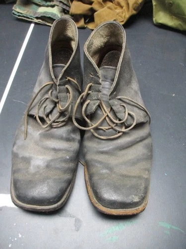 Reproduction Civil War Soldier's Brogans Men's Size 13 Fair Condition