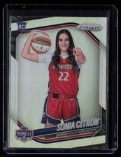 2025 Panini Prizm WNBA Silver Prizms Sonia Citron #148 Washington Mystics