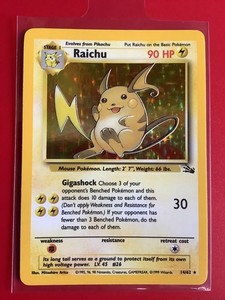 Raichu 14 62 | eBay
