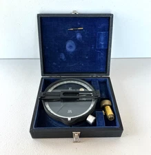 Vintage K&E KEUFFEL & ESSER CO Surveying Compass w/ CASE & Attachments Working