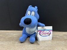 Vintage Disney Store Doug Porkchop Bean Bag Plush Stuffed Animal New