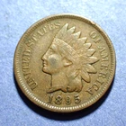 1895 Indian Cent  VF
